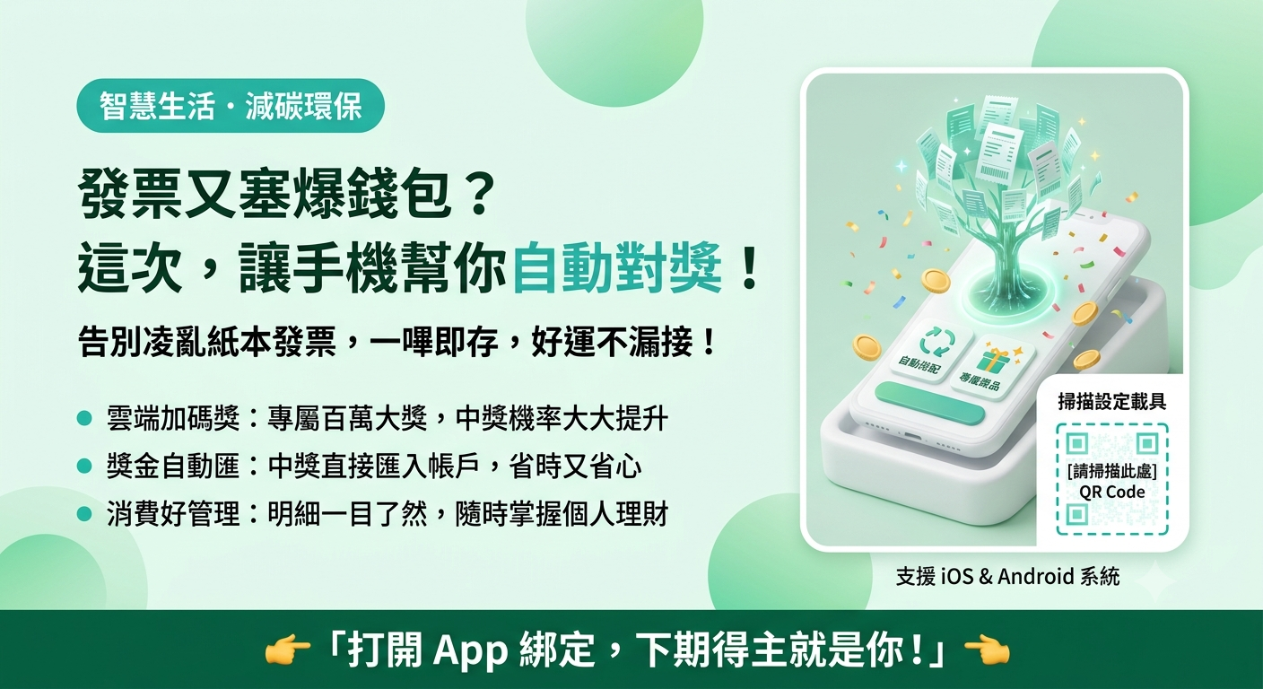 手機載具與雲端發票功能說明